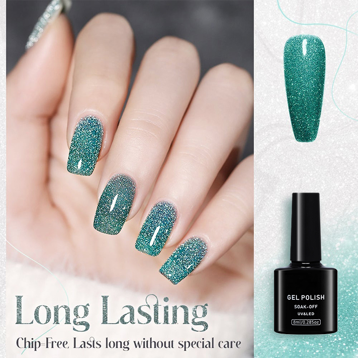 DiamondGlow Flash Nail Polish Gel