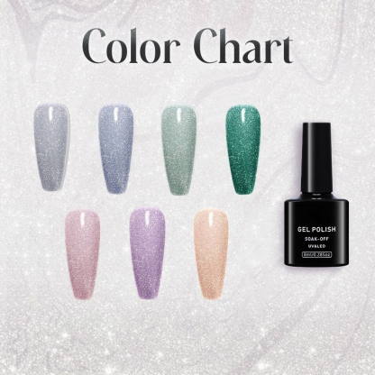 DiamondGlow Flash Nail Polish Gel