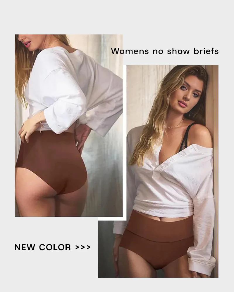 Seamless High-Waist No Show Comfort Panties