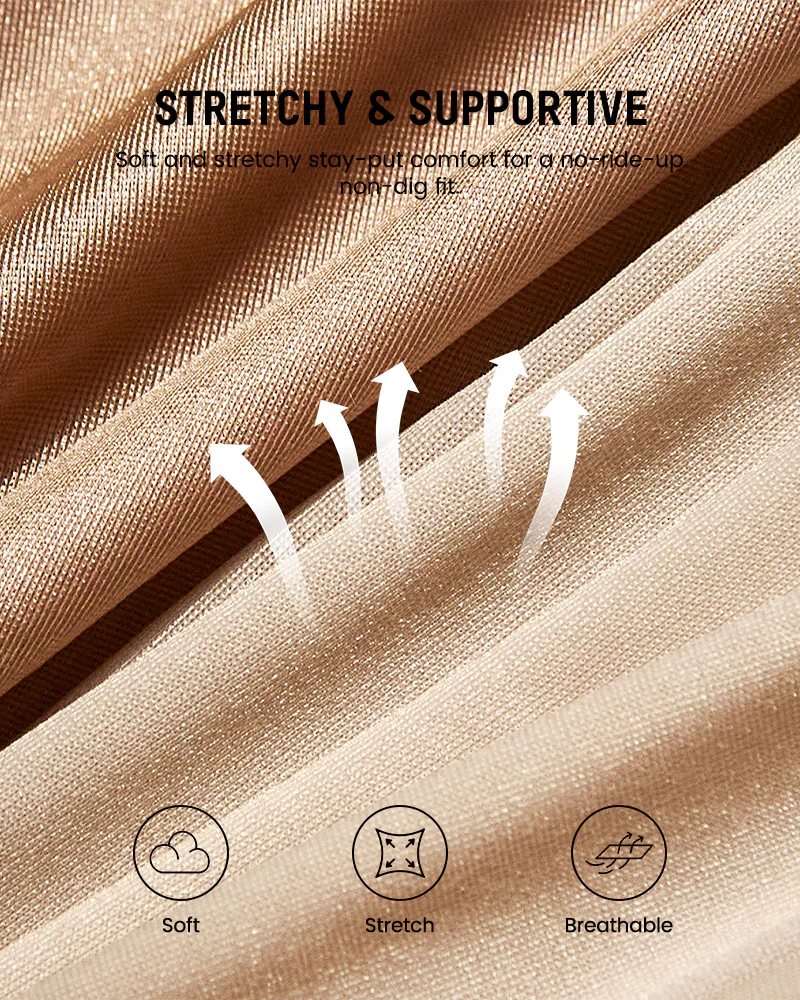 High-Waist Cross Compression Shaping Panties