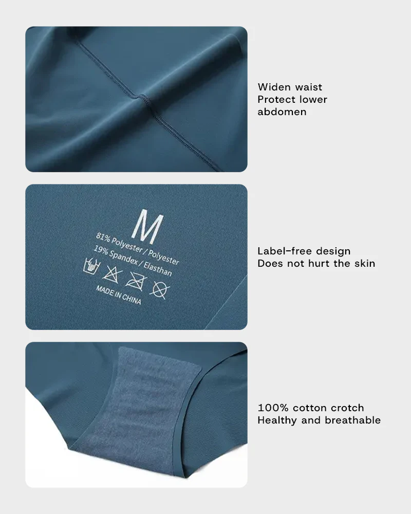 Seamless High-Waist No Show Comfort Panties