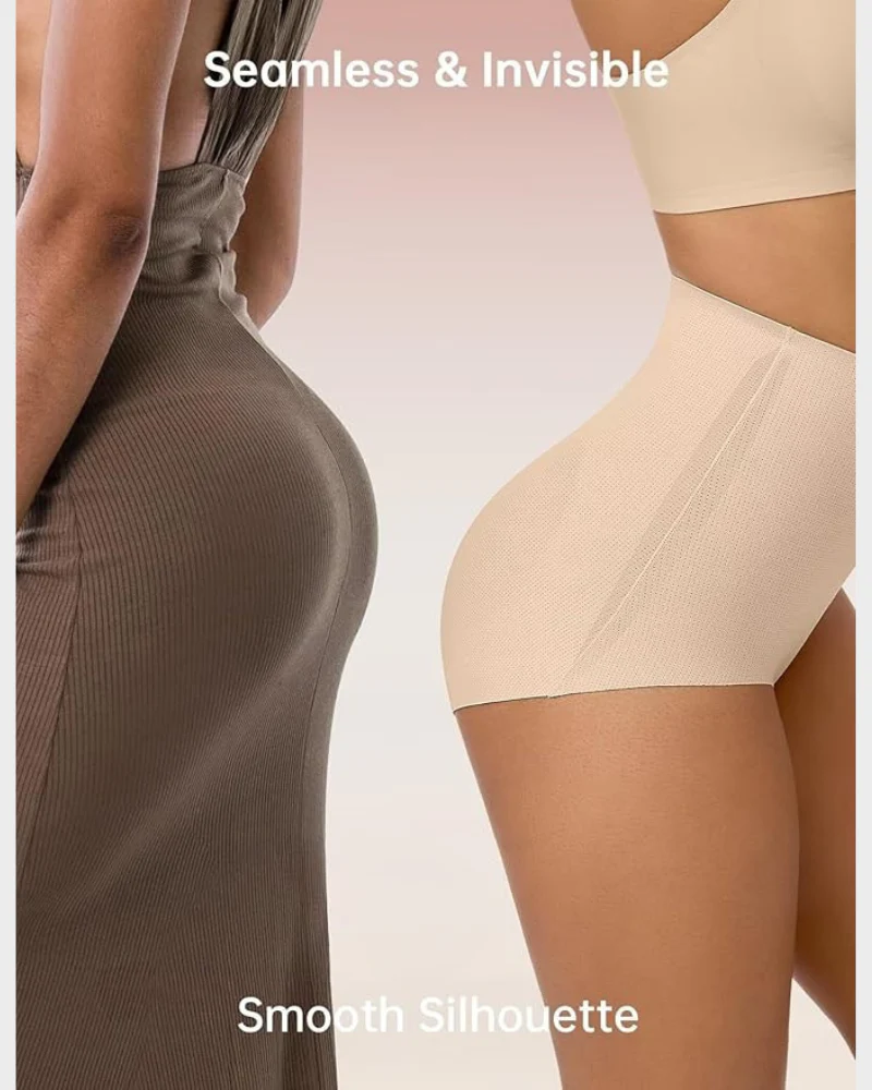 Seamless High-Waisted Tummy Control Shaping Panty