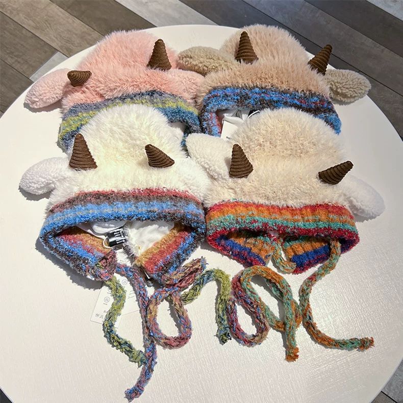 🎄 "Squeaky Sheep Hat" | Christmas Must-Have: Trendy, Face-Slimming & Cozy Holiday Essential
