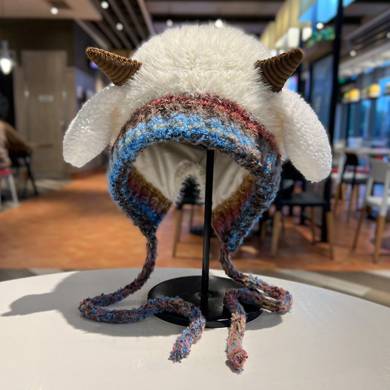 🎄 "Squeaky Sheep Hat" | Christmas Must-Have: Trendy, Face-Slimming & Cozy Holiday Essential