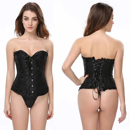 Sexy Woman Lace Corset