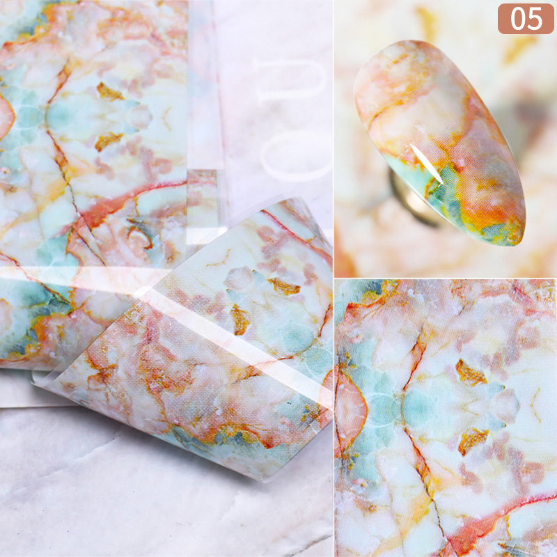 Marble Series Nail Foils