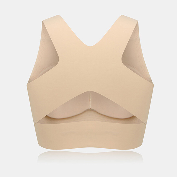 2-In-1 Seamless Front Buckle Support Bra