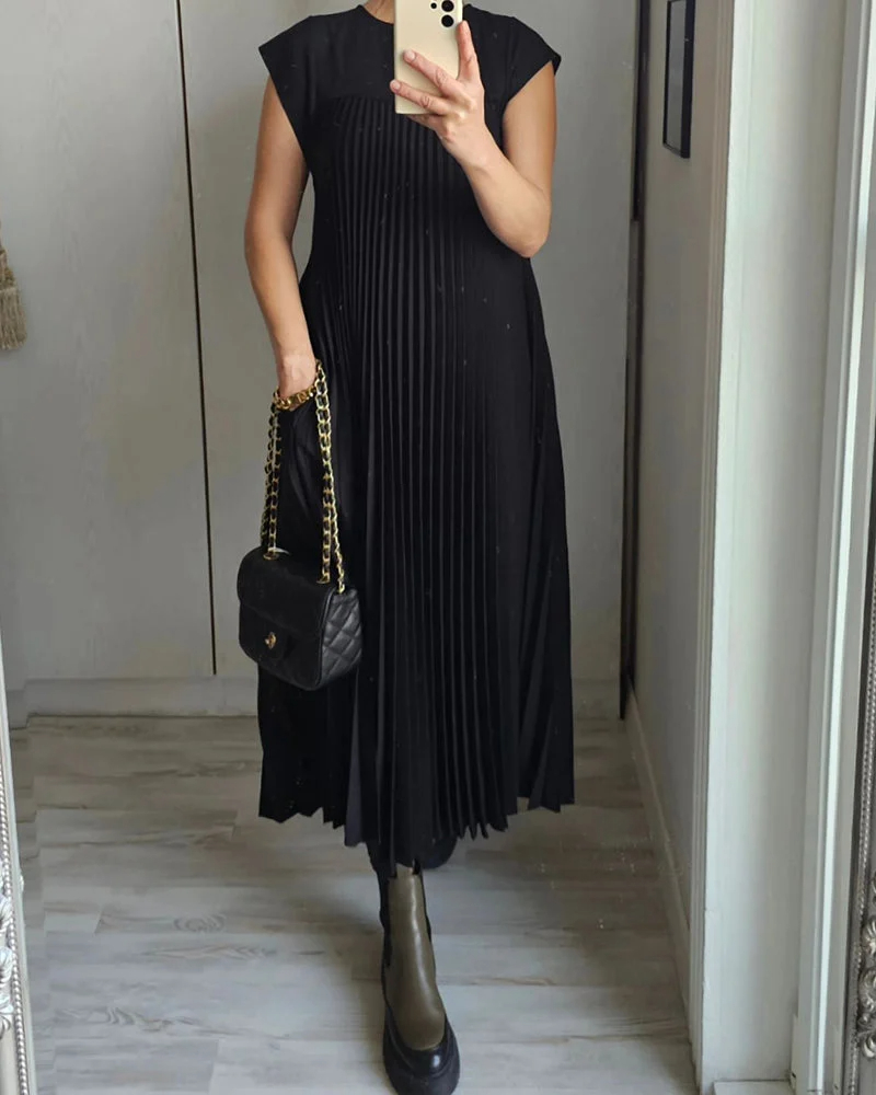 Pleated Dress