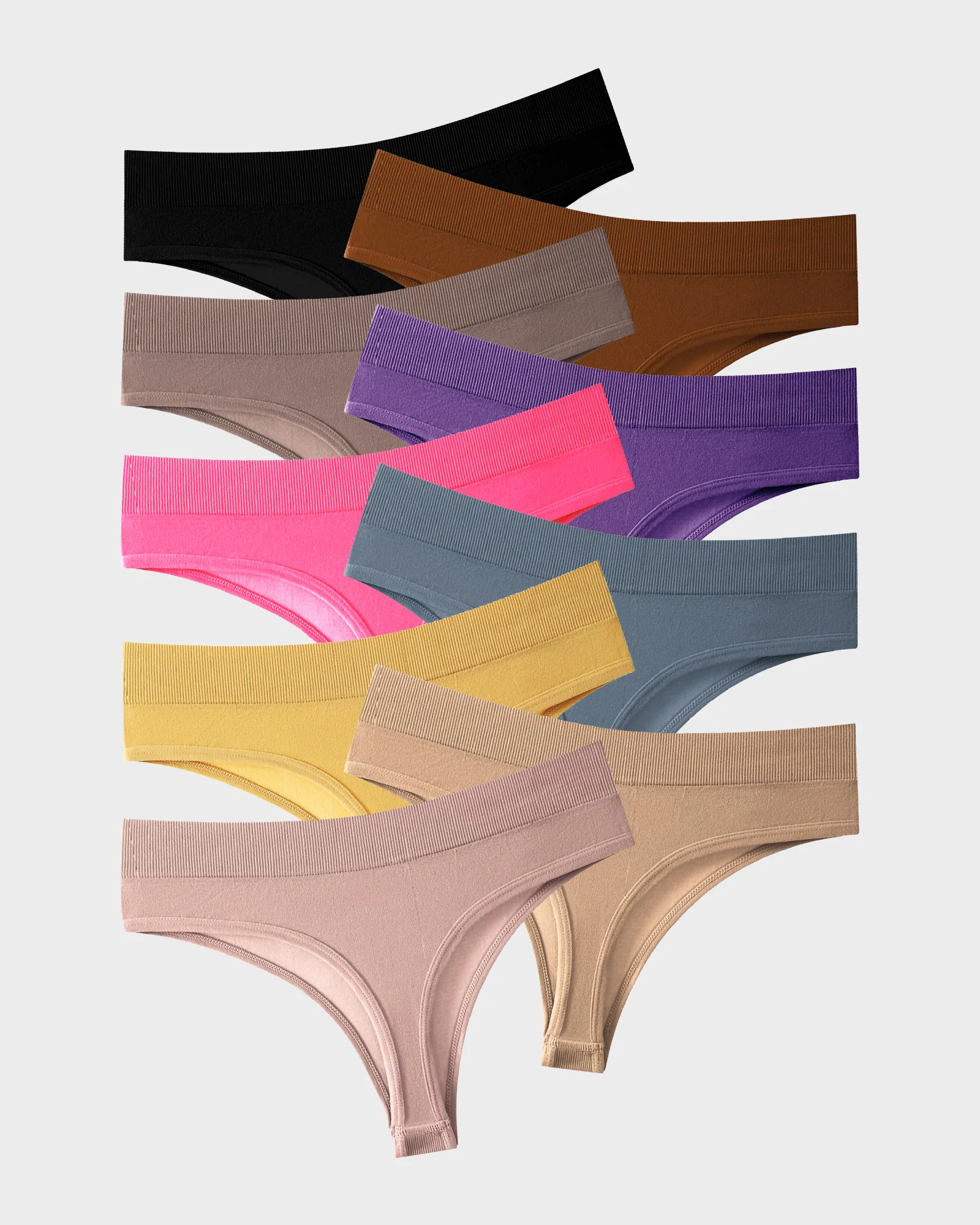 Comfort Seamless Sport Thong Panties