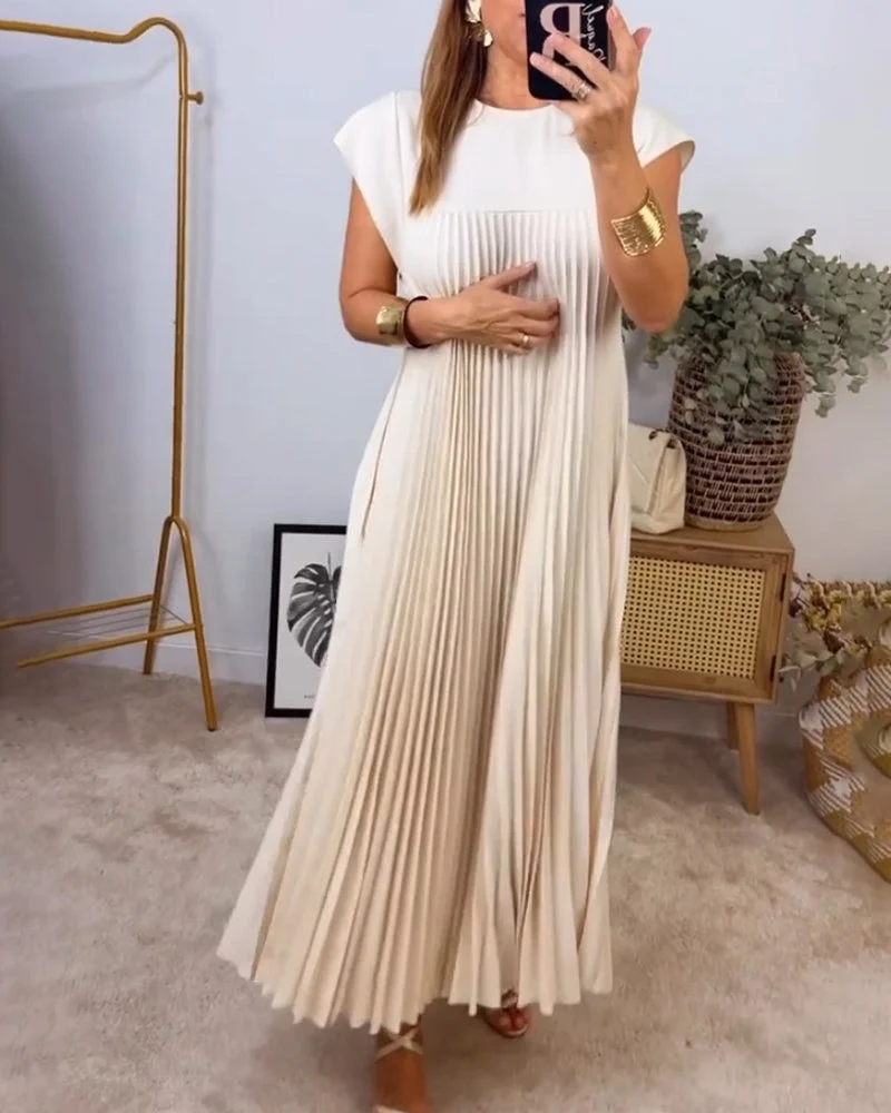 Pleated Dress