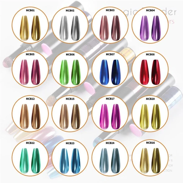 Air cushion aurora nail powder pen