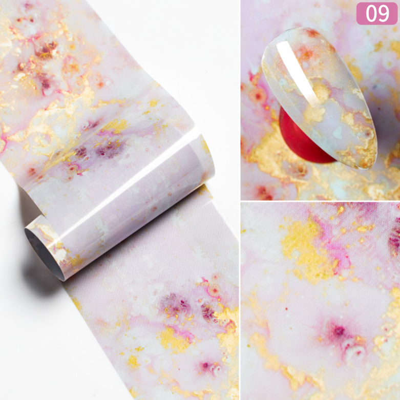 Marble Series Nail Foils
