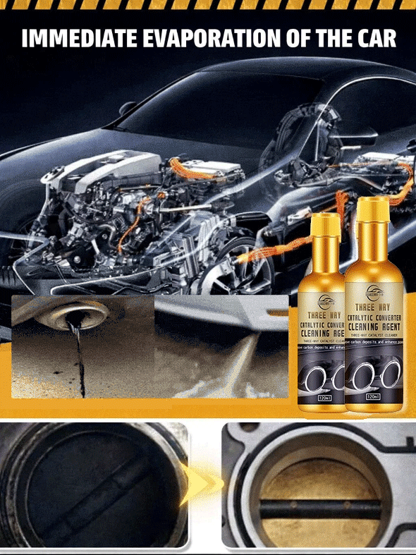 BOGO: Buy 1 Get 1 Free ✨ Buy 2 Get 2 Free✨ No-disassembly three-way catalytic converter carbon deposit cleaner💨 Fuel your car back to its peak!