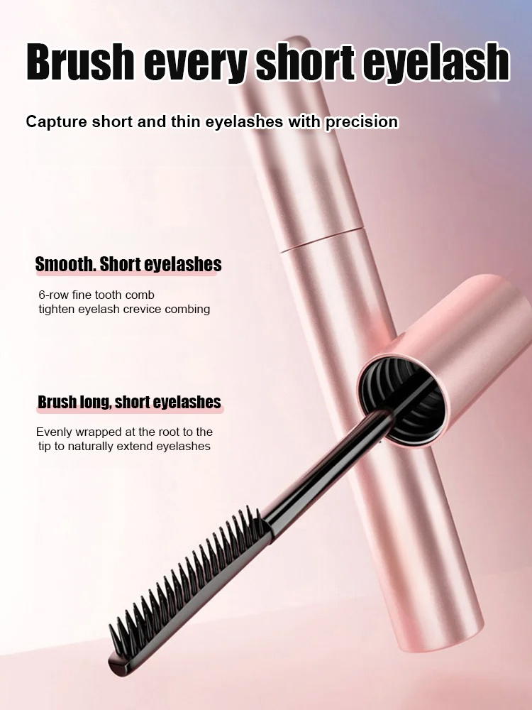 The Ultimate 6-Row Curved Lengthening Mascara – 12H Waterproof & Zero Clumps! [FLASH SALE: Massive Savings on Multi-Packs Today!]