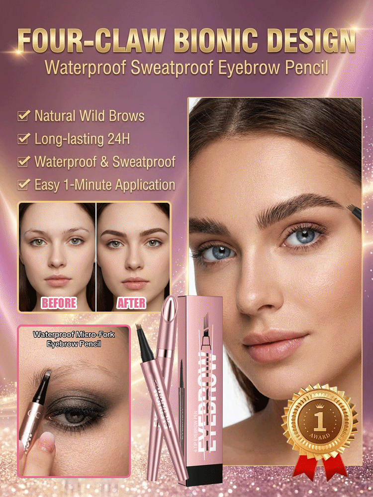 Buy 3 Get 3 FREE!📉Skip the Microblading! Get Natural Hair-Like Strokes in 5 Seconds ✨24H Gym-Proof Power! Your Brows Stay Perfect Even Under Sweat 💦Beginner-Friendly 4-Tip Pen. Professional Brows with Zero Effort ✍️