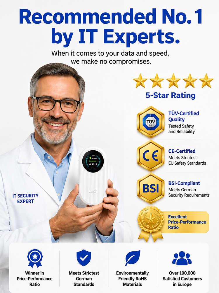 M10 Pro High-Speed Wireless Travel Router | 500 MB/s Satellite-Level Qualcomm Chip & 30+ Devices Connection | Limited Flash Sale: No More 24-Month Contracts!