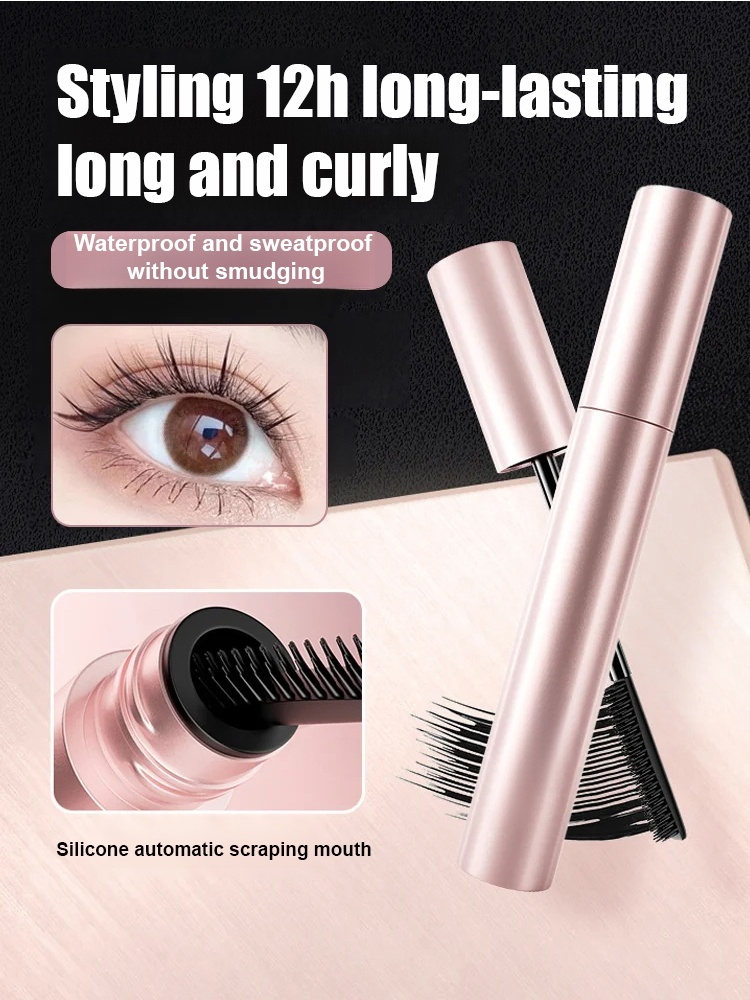 The Ultimate 6-Row Curved Lengthening Mascara – 12H Waterproof & Zero Clumps! [FLASH SALE: Massive Savings on Multi-Packs Today!]