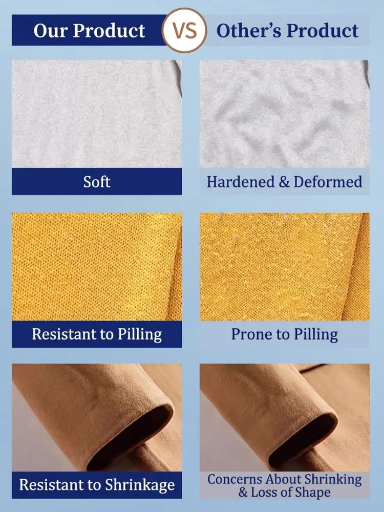 🧶 Gently Restores Shrunken Sweaters – Revives Elasticity & Shape, Safe for Wool & Cashmere🌿 pH-Balanced, Color-Safe Effervescent Tablets – Deeply Conditions & Fluffs🛡️ Anti-Static, Anti-Pilling, Long-Lasting Freshness – 2-in-1 Clean & Care