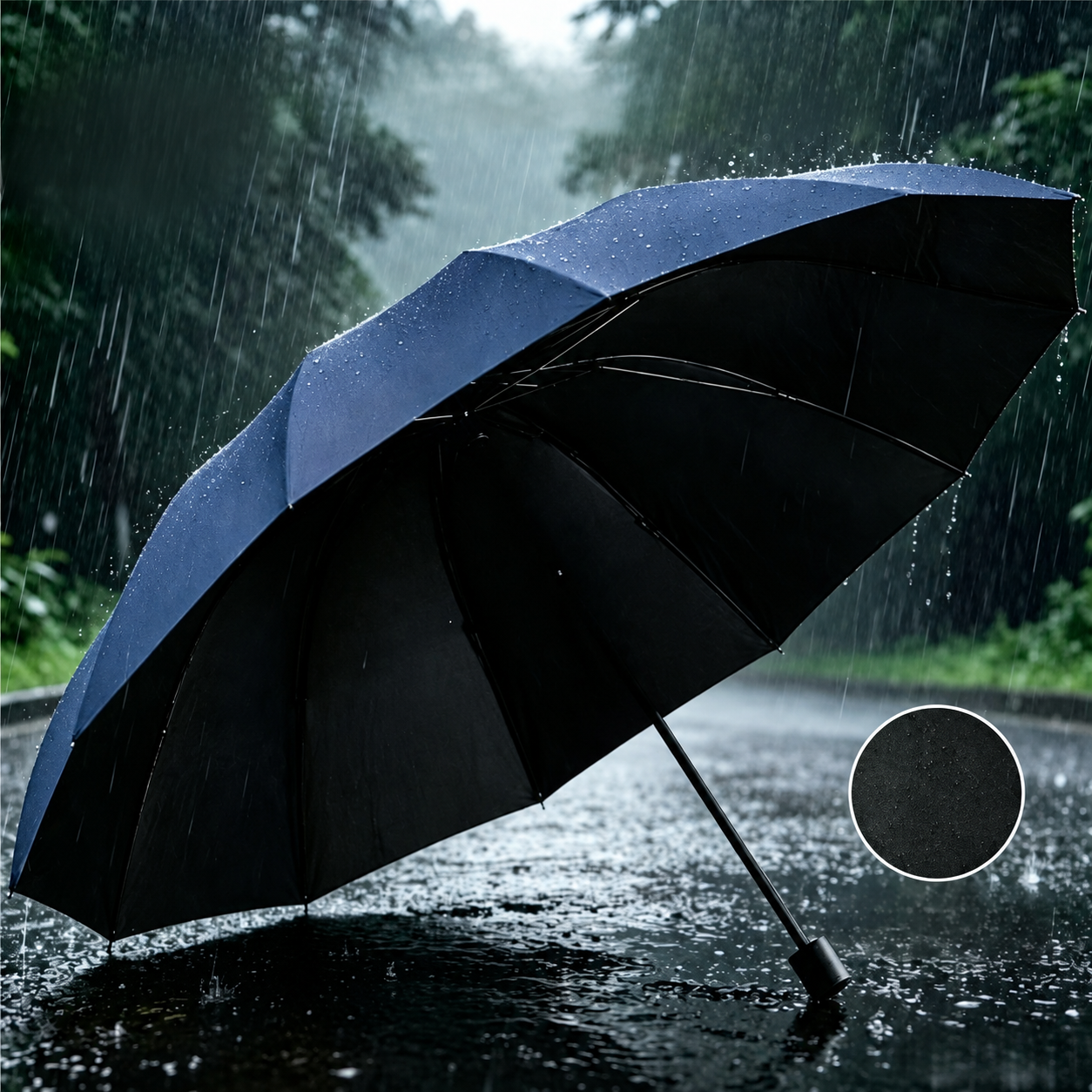 [Resistant to Force 10 Winds] Extra Large Thickened Windproof Folding Umbrella