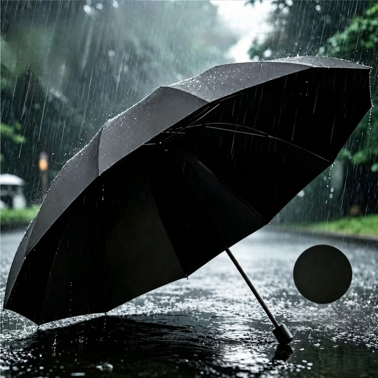 [Resistant to Force 10 Winds] Extra Large Thickened Windproof Folding Umbrella