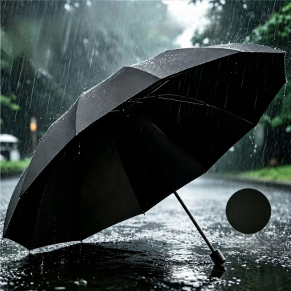 [Resistant to Force 10 Winds] Extra Large Thickened Windproof Folding Umbrella