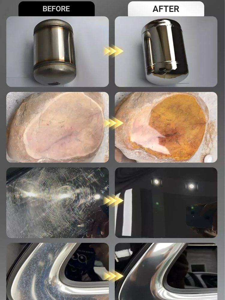 Restore the Shine 💎High-density fleece louvre wheel✨ One Touch for Instant Brilliance—Bring a High-Gloss Radiance to Every Inch of Metal.