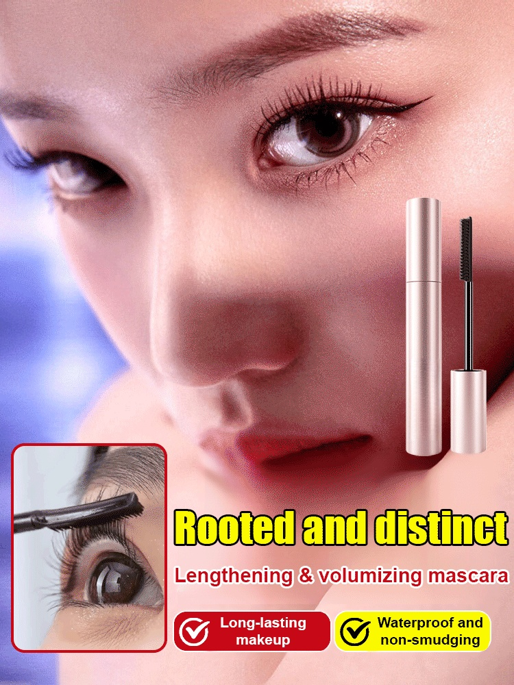 The Ultimate 6-Row Curved Lengthening Mascara – 12H Waterproof & Zero Clumps! [FLASH SALE: Massive Savings on Multi-Packs Today!]