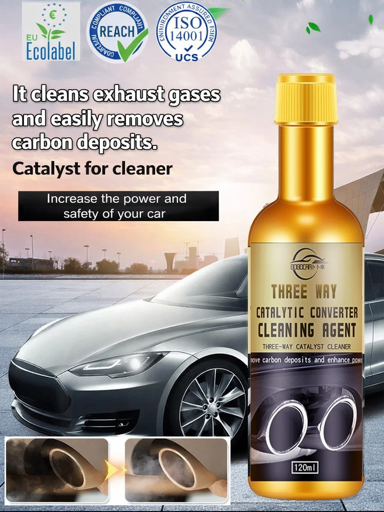 BOGO: Buy 1 Get 1 Free ✨ Buy 2 Get 2 Free✨ No-disassembly three-way catalytic converter carbon deposit cleaner💨 Fuel your car back to its peak!