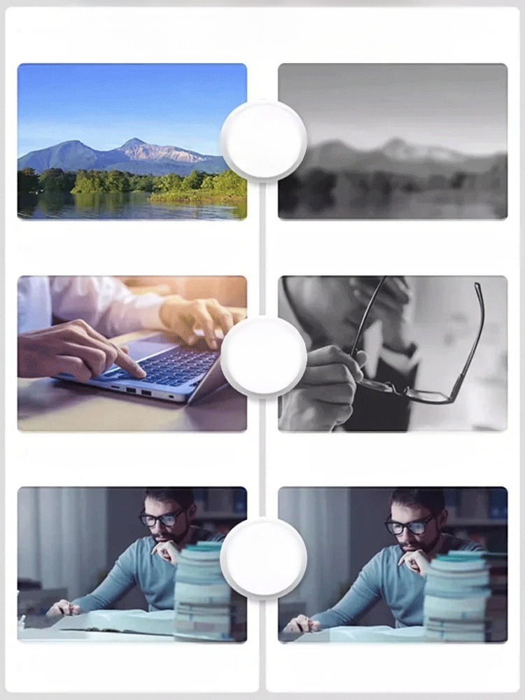 Stop Switching Glasses! 🛑4K Clarity for Your Eyes! 👓One Pair for Everything! ✨HD Auto-Zoom Progressive Glasses【+1.0~+7.0 prescription】
