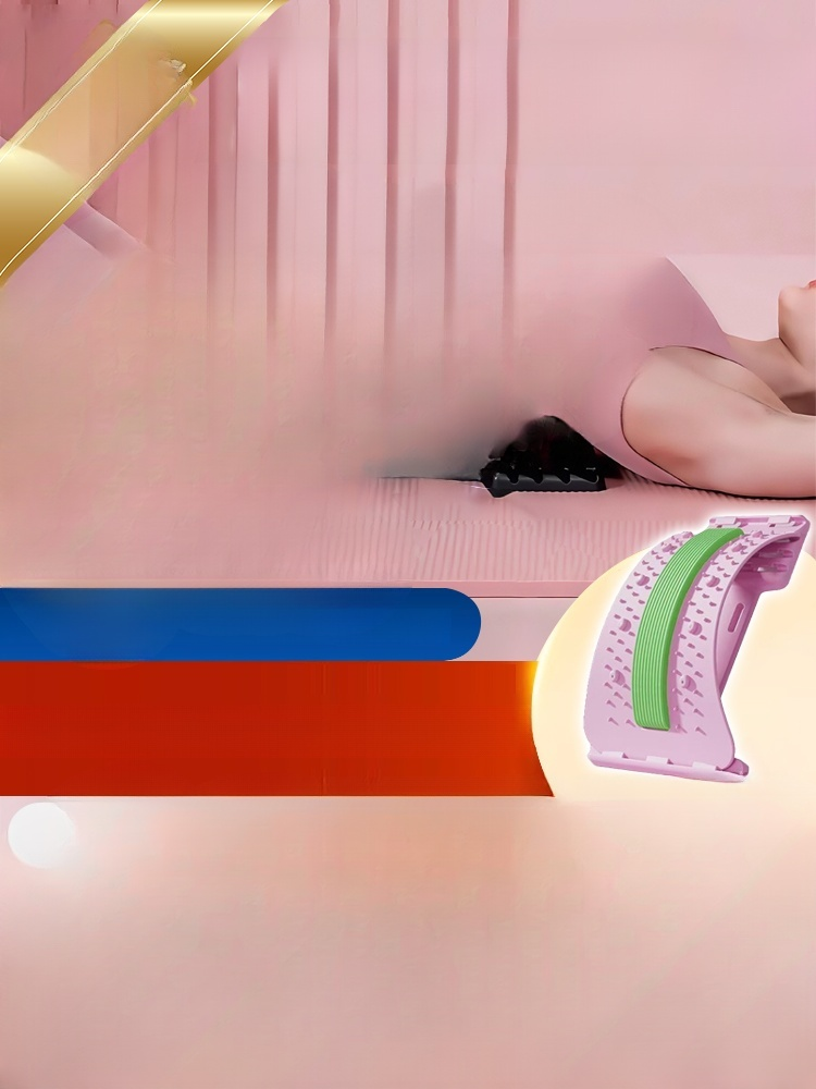 Magnetic therapy acupuncture massage lumbar stretcher, Decompress Your Spine! ✨ Magnetic Therapy Stretcher to Relieve Back Pain & Muscle Tension.