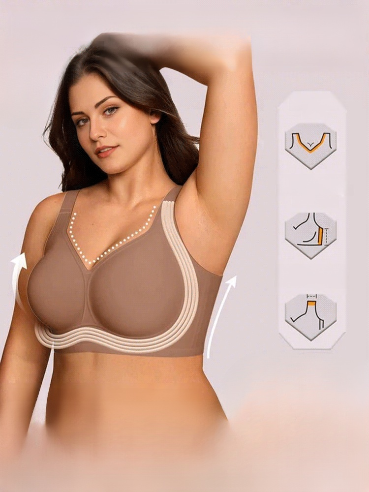 Look 2 Sizes Smaller Instantly! 👙No More Sagging! Look Slimmer with Instant Lift Bra, ✨ Sleek, Supportive, and Comfortable for D+ Cups.