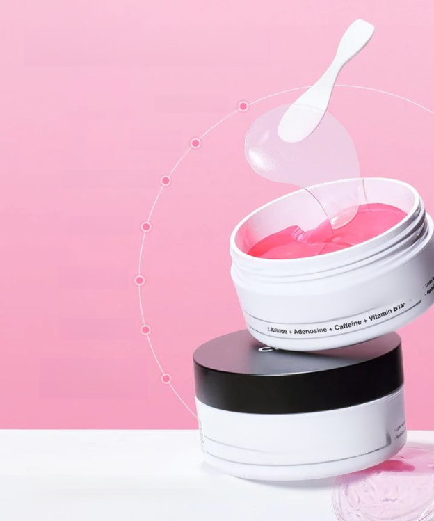 Hydrogel Collagen: Instant Eye Lift. The ultimate "eye iron." Peptide technology to smooth fine lines and erase dark circles.