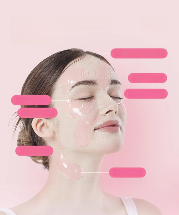 Hydrogel Collagen: Instant Eye Lift. The ultimate "eye iron." Peptide technology to smooth fine lines and erase dark circles.