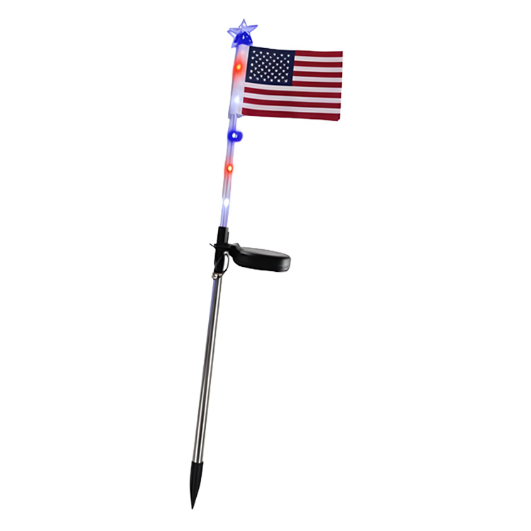 【Celebrating the 250th Anniversary of American Independence】Solar Pathway Lights, $0 Bills, 100% Solar Power