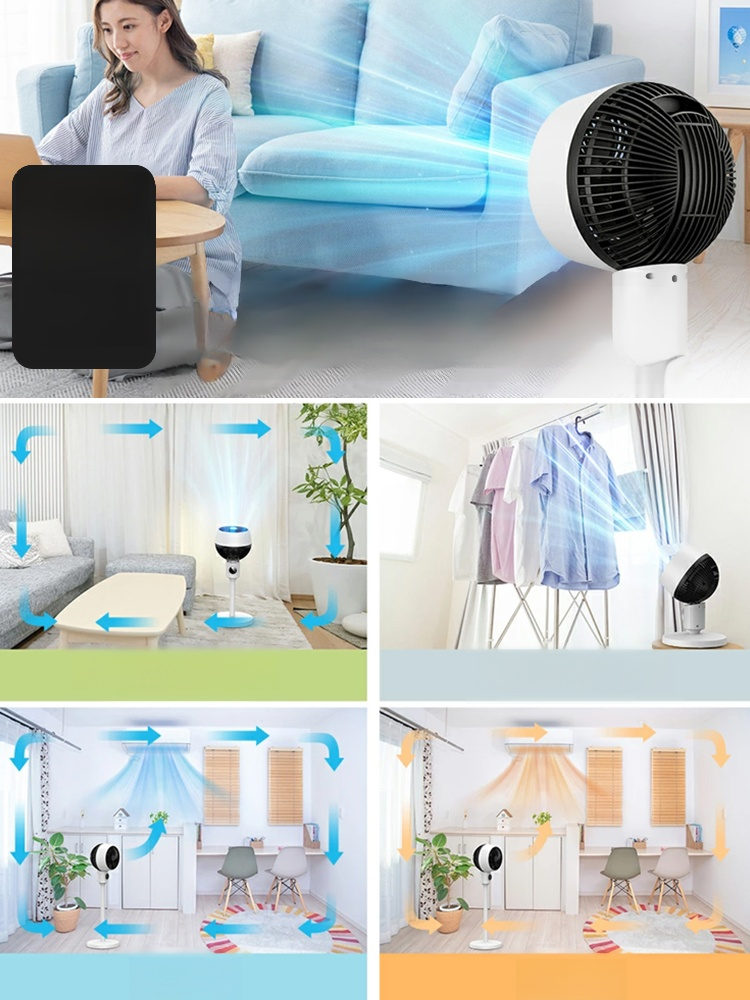 Ultra-quiet and energy-saving cool air conditioner fan, 1s Cooling, 20°C Drop! 35dB Silent Sleep Mode. 99% Bacteria Removal.
