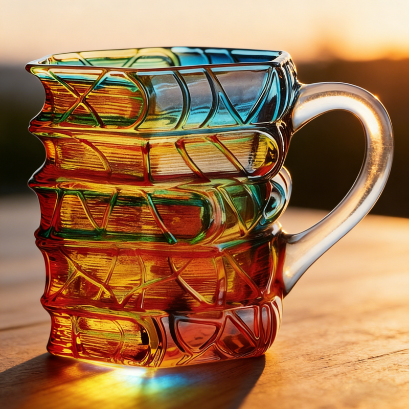 📚Painted Book Mug🍵