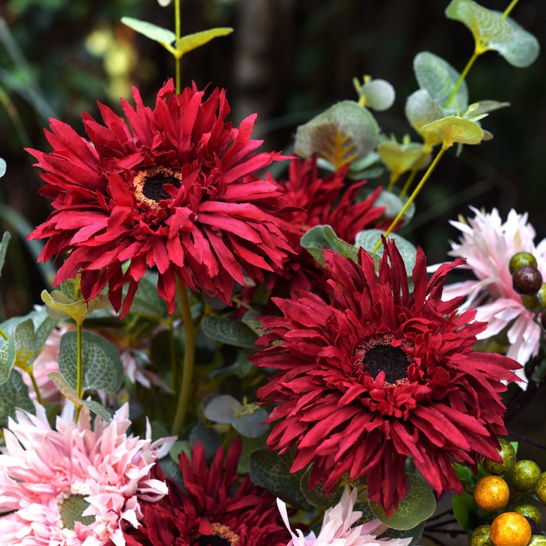 🌼2025 Hot Sale🔥Realistic Artificial Spider Gerbera Daisies💐