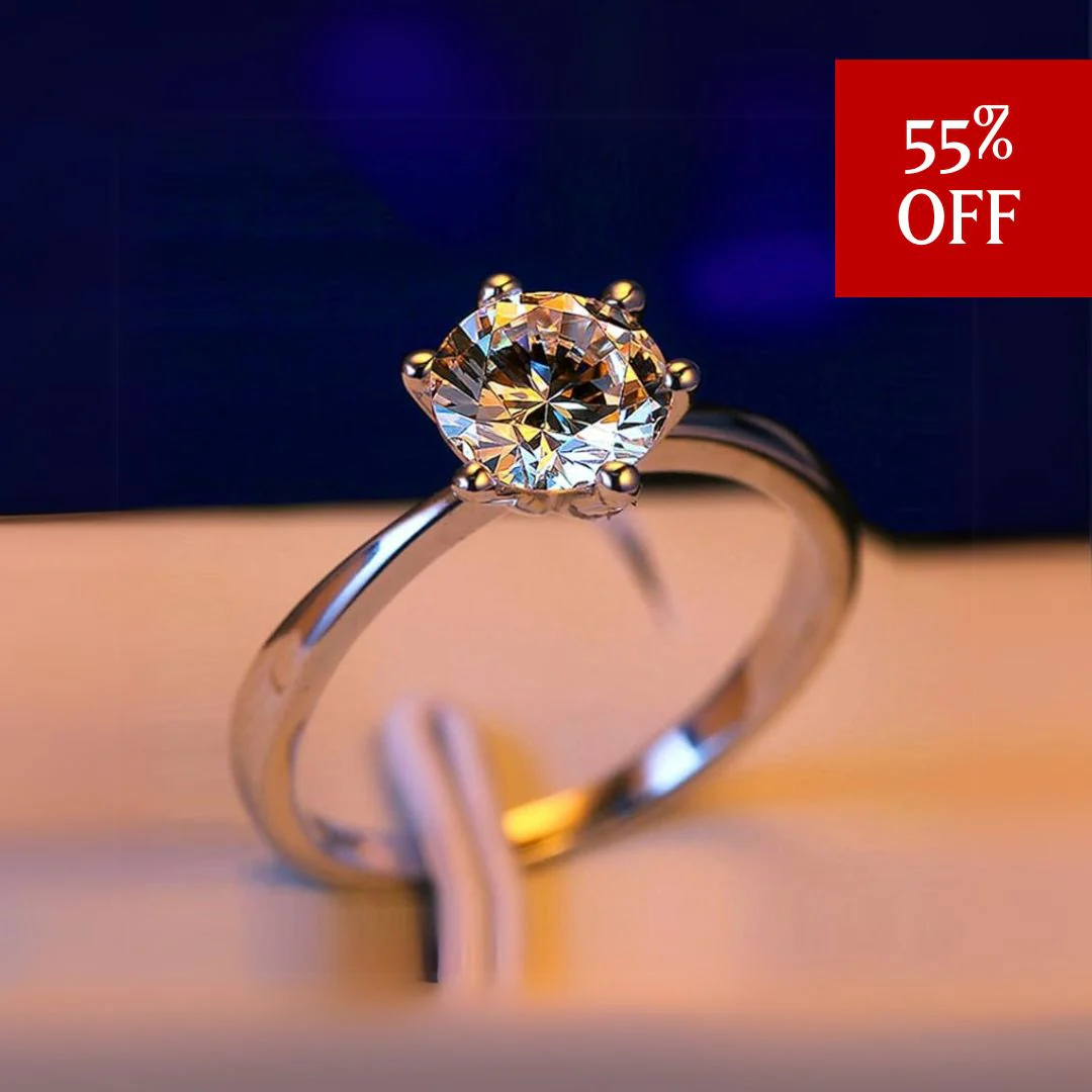 ❤️Special Offer❤️Luxury 6-Prong Moissanite Ring