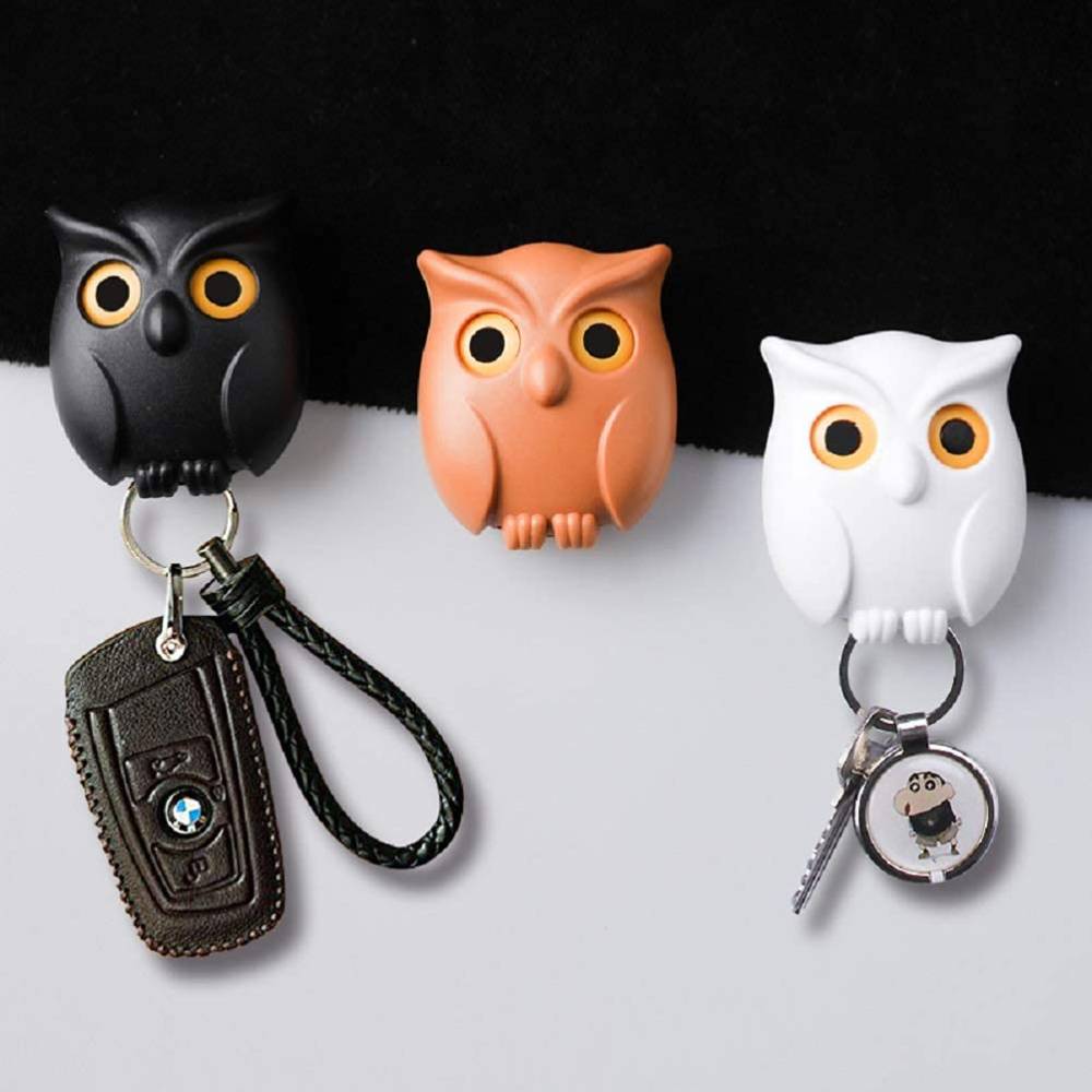 🔥Black Friday Deal🔥Automatic Open Close Eyes Owl Holder🦉