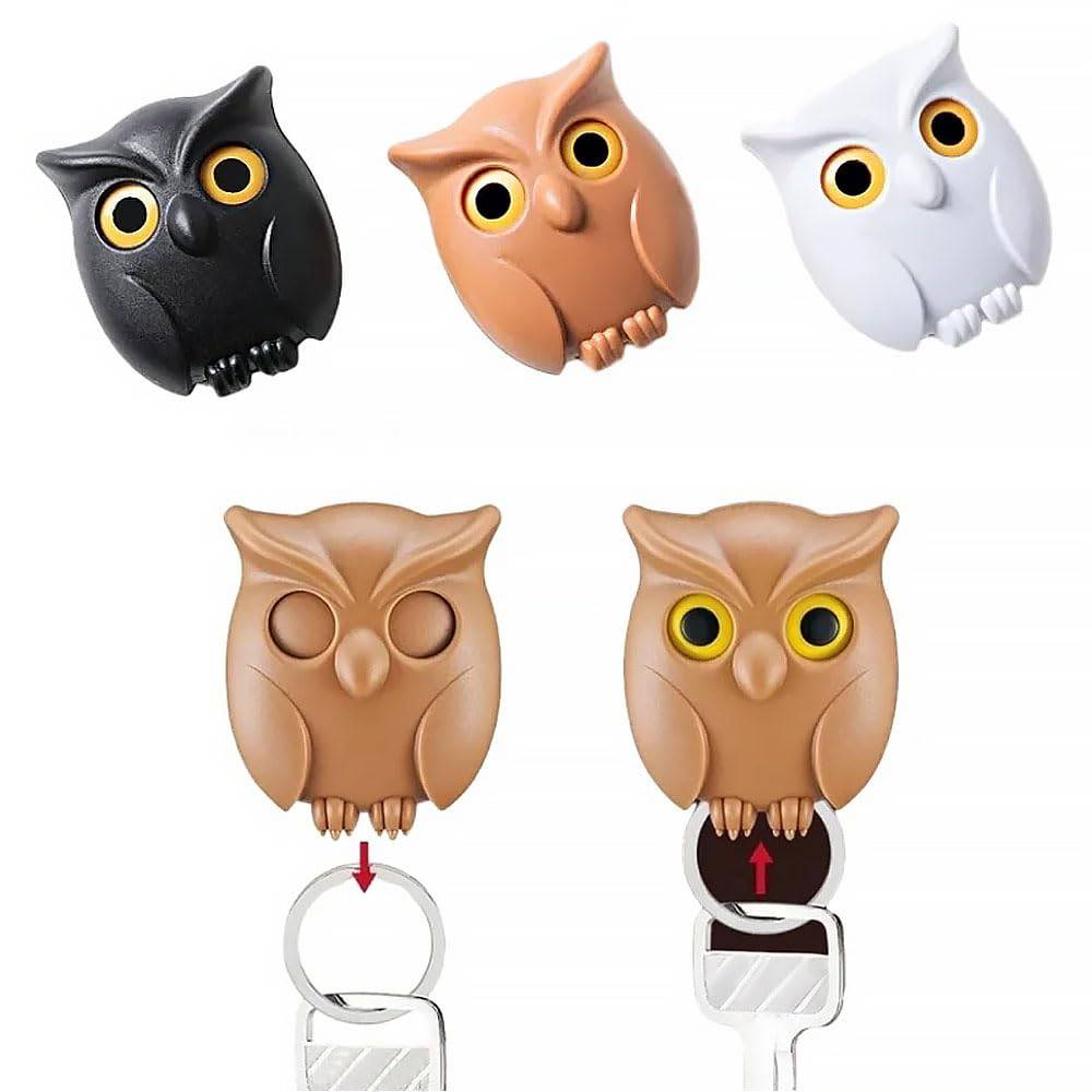 🔥Black Friday Deal🔥Automatic Open Close Eyes Owl Holder🦉