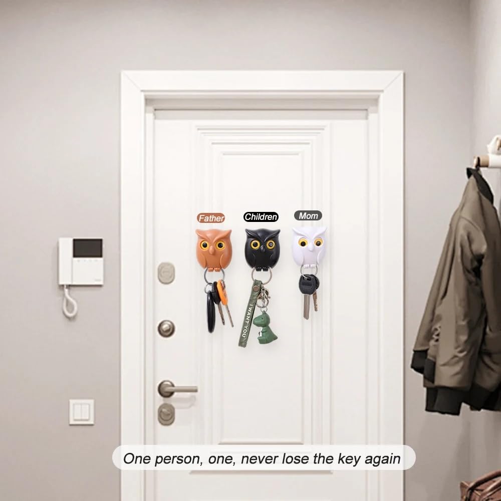 🔥Black Friday Deal🔥Automatic Open Close Eyes Owl Holder🦉