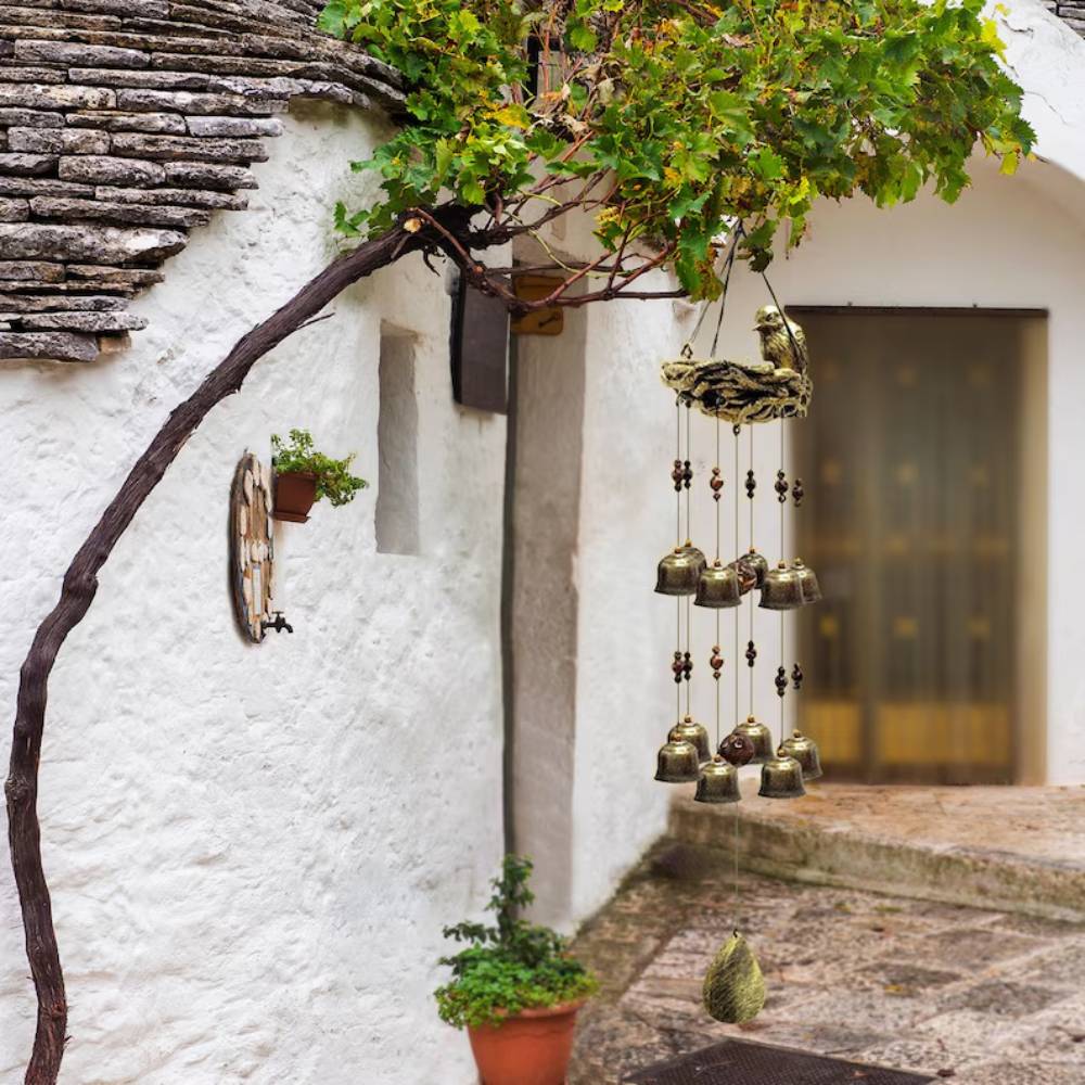 🐦Bird Nest Wind Chime Hanging Decoration - Best Gift For Mom🎁❤️