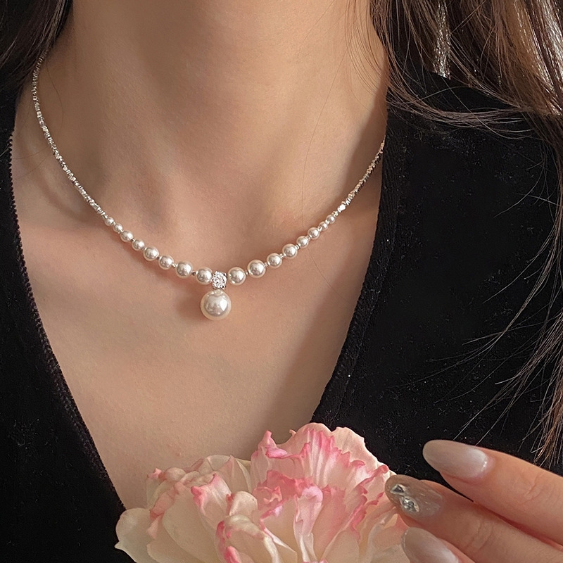 ⏰Limited Discount Time 50% OFF⏰Japan Top Akoya Pearl Diamond Necklace