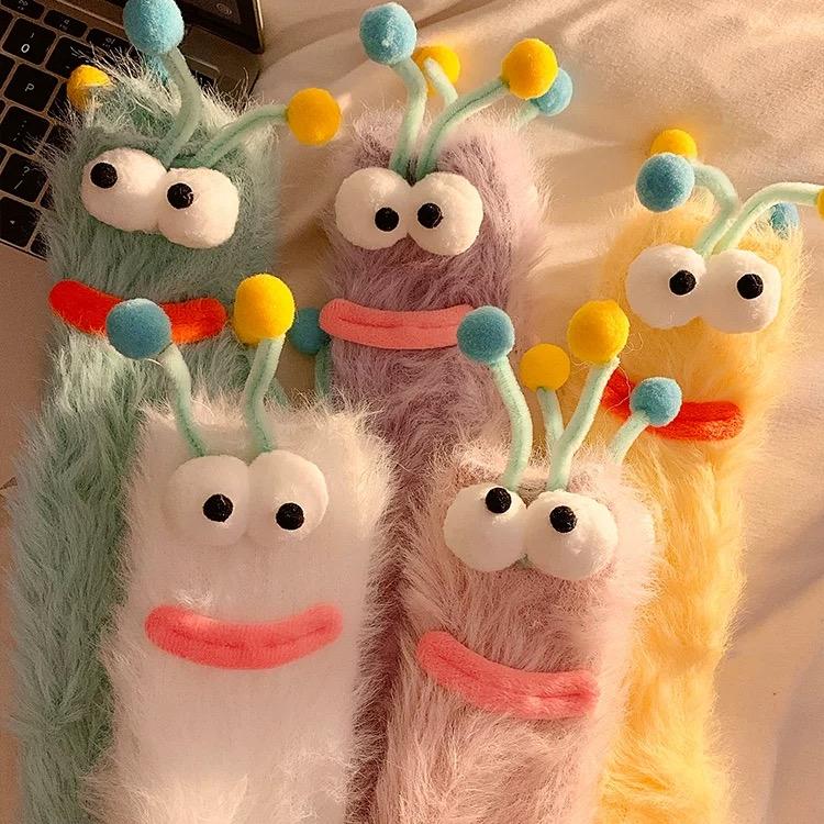 Warm & Cozy Fluffy Cartoon Funny Socks