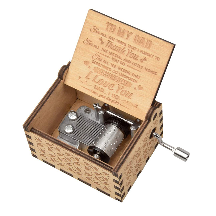 (Mother's Day Sale- 50% OFF) Engraved Music Box