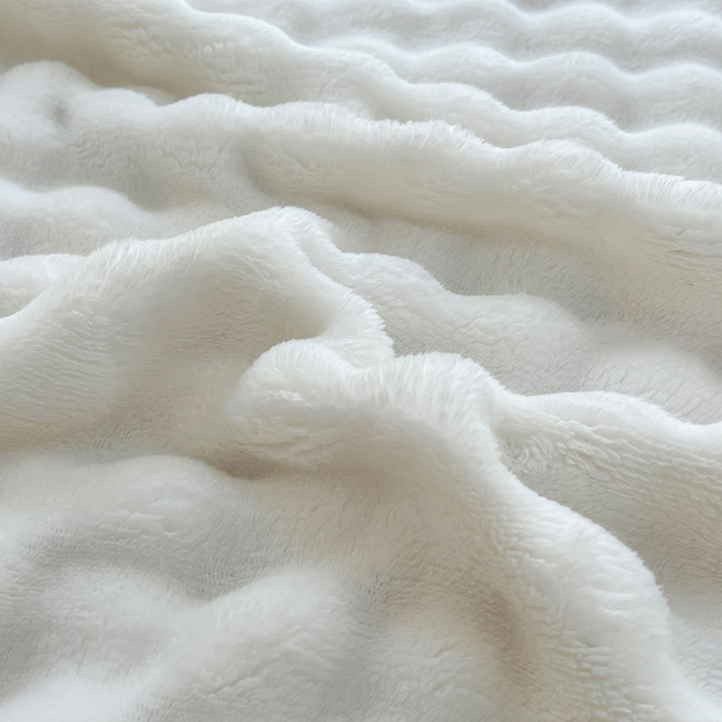 The Bunny Bubble Plush Blanket