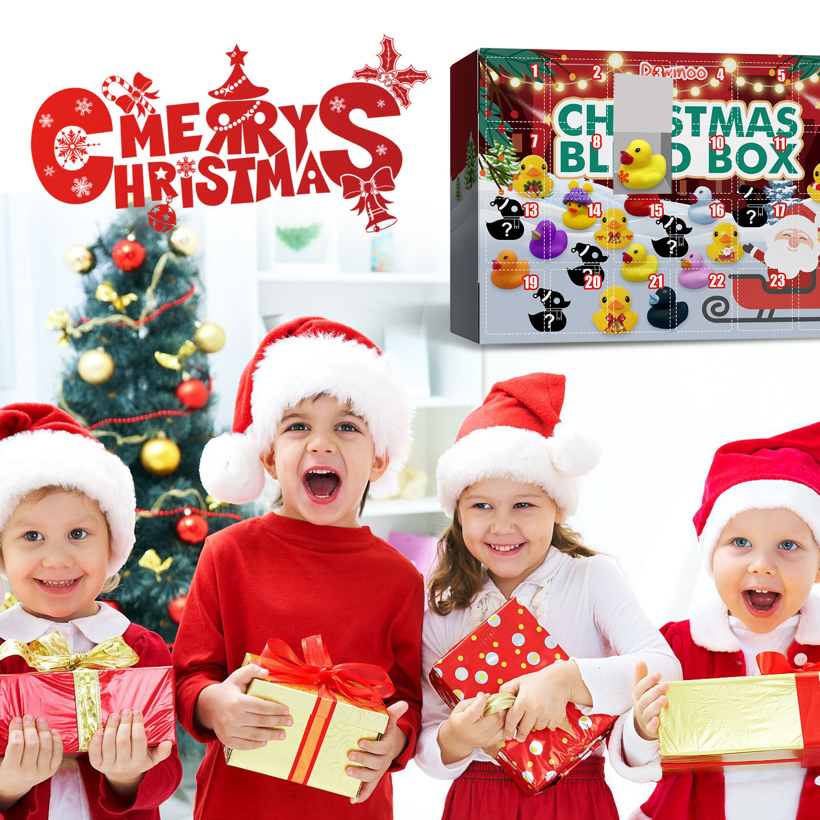 Christmas Rubber Duck Advent Calendar