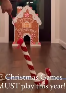 🔥LAST DAY 49% OFF -🎅 Gingerbread Golf Game Set - Best Christmas Game