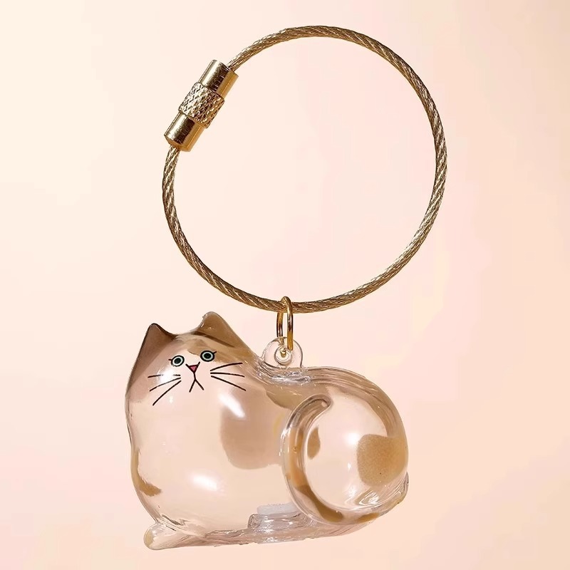 🏆 50K+ SOLD! – Almost Gone🔥Pet Hair Collector Keychain Charm Memorial Storage Box