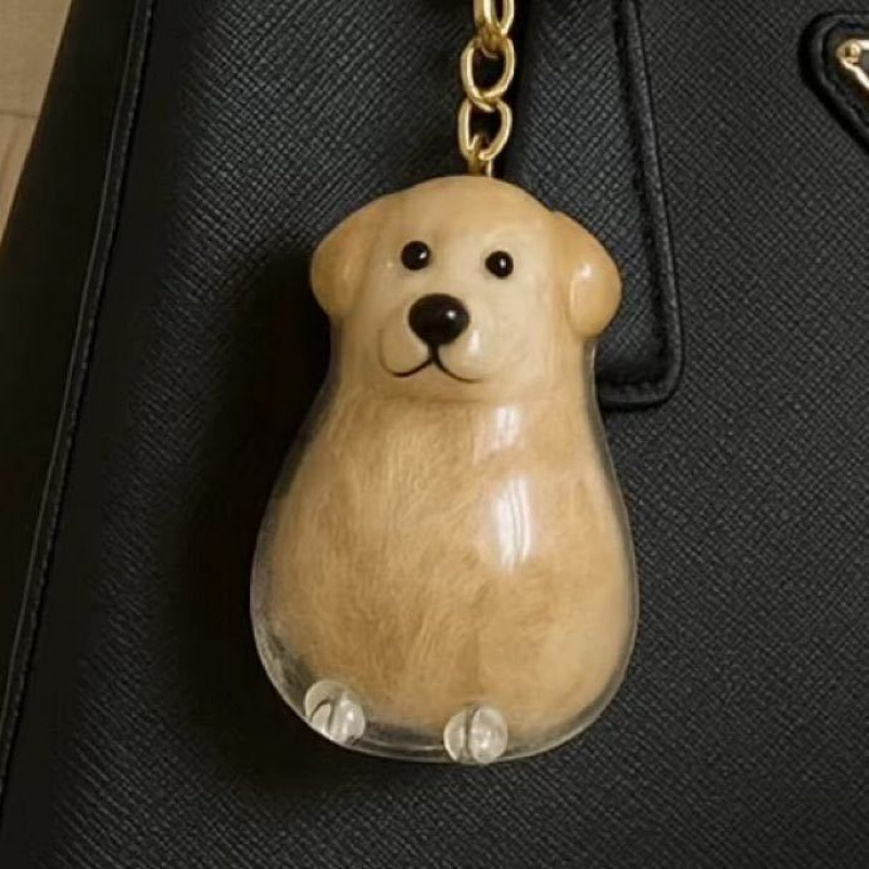 🏆 50K+ SOLD! – Almost Gone🔥Pet Hair Collector Keychain Charm Memorial Storage Box